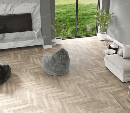 SPC ламинат Alpine Floor Parquet light ДУБ НАТУРАЛЬНЫЙ ОТБЕЛЕННЫЙ ЕСО 13-5